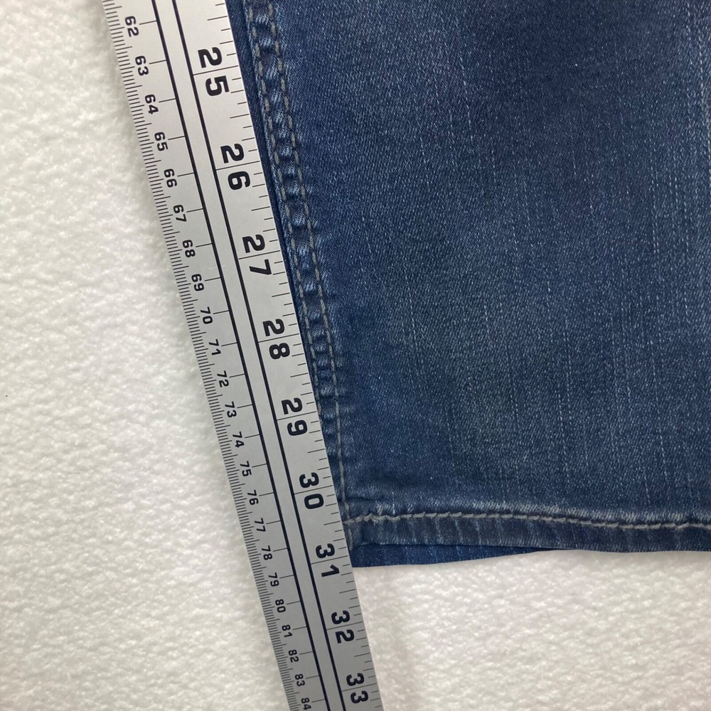 Silver Jeans Denimotion Suki Mid Slim Boot Dark Wash Blue Jeans Size W25/L31 - Picture 9 of 15